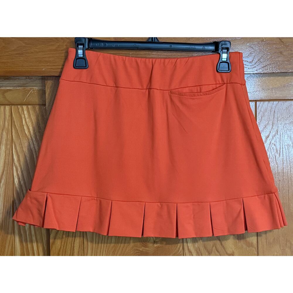 Tzu Tzu Sport ChaCha Tangerine Skort, Women's Size Small - Picture 5 of 9